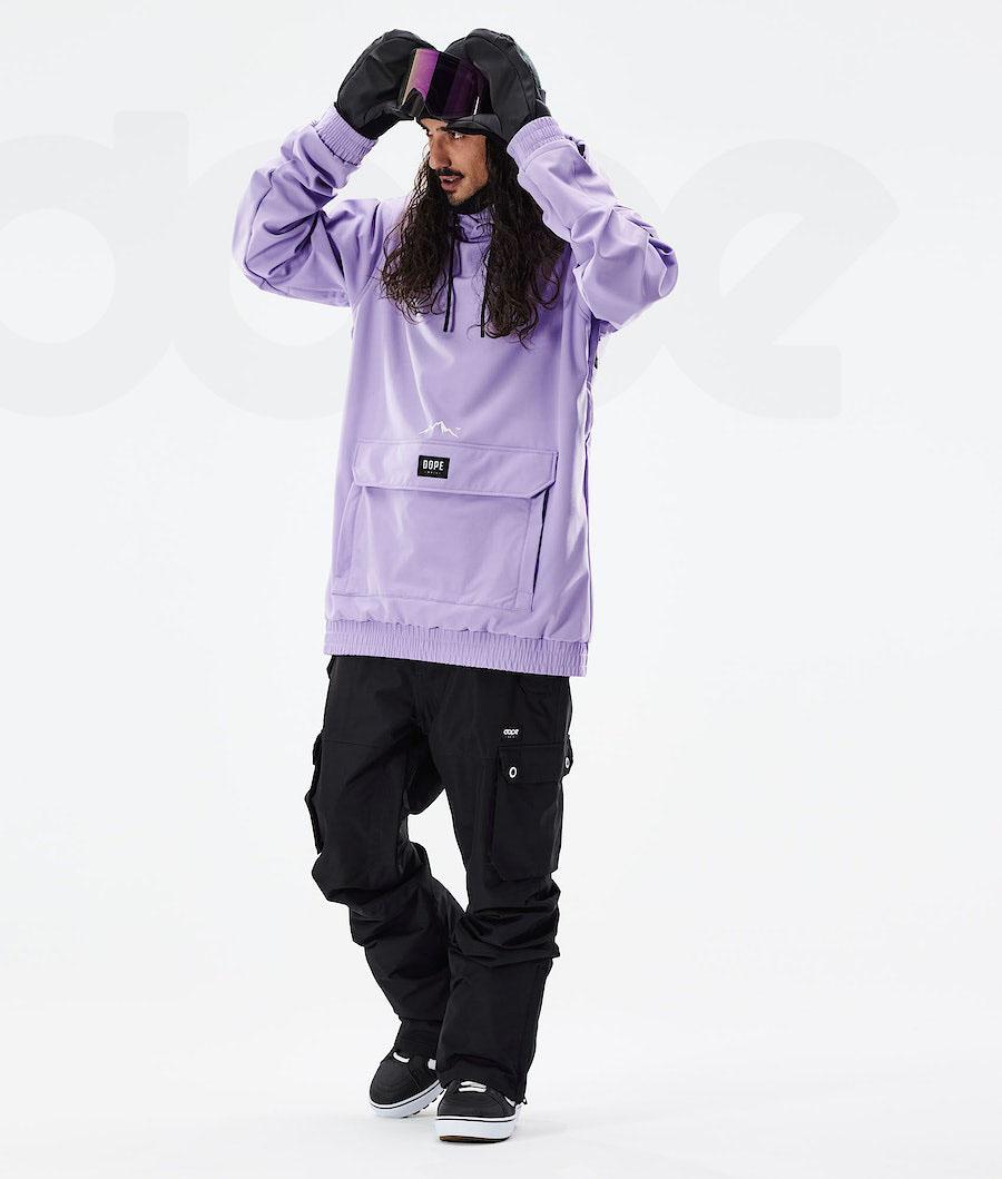 Chaquetas Snowboard Dope Wylie Patch Hombre Moradas | ESBC2827