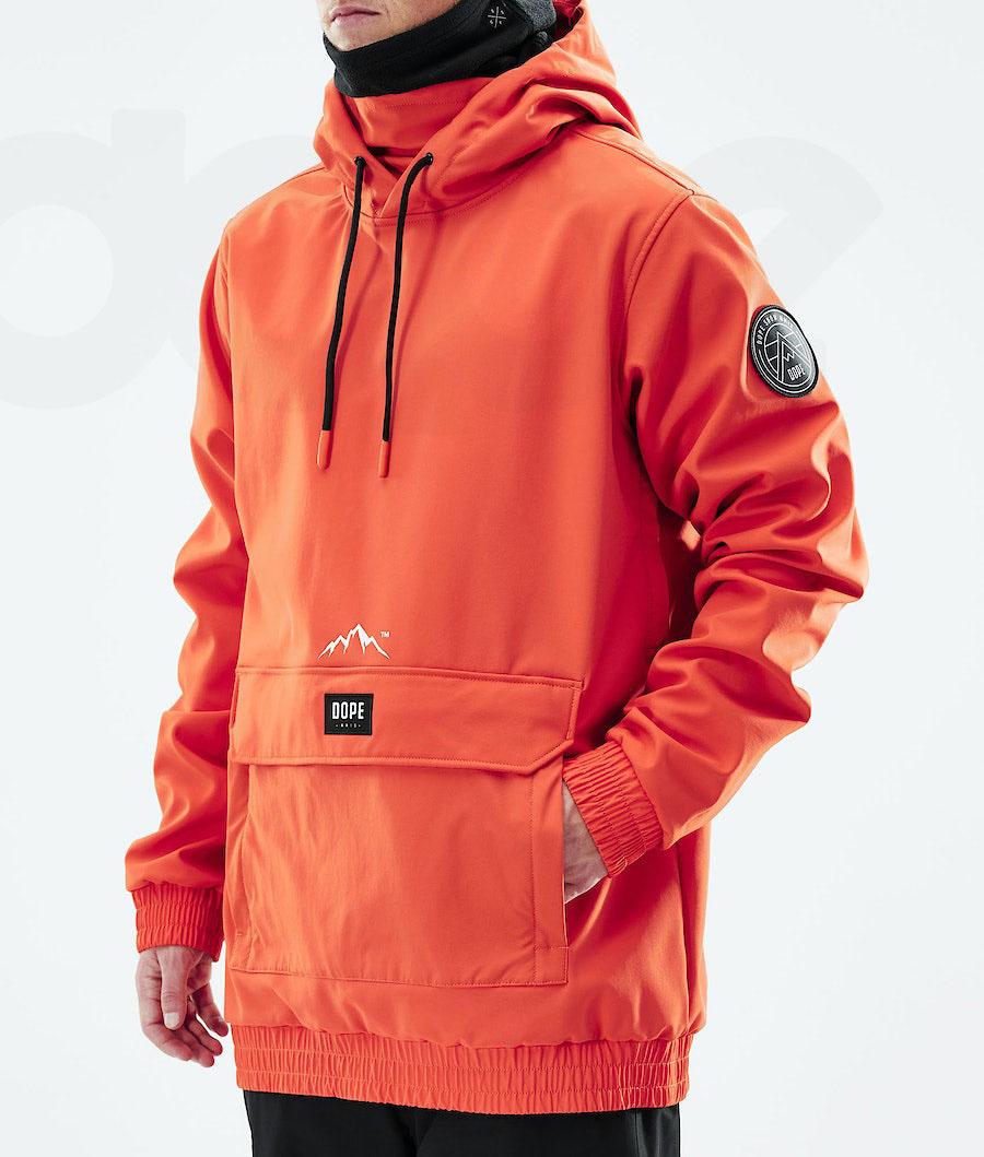 Chaquetas Snowboard Dope Wylie Patch Hombre Naranjas | ESVD2828