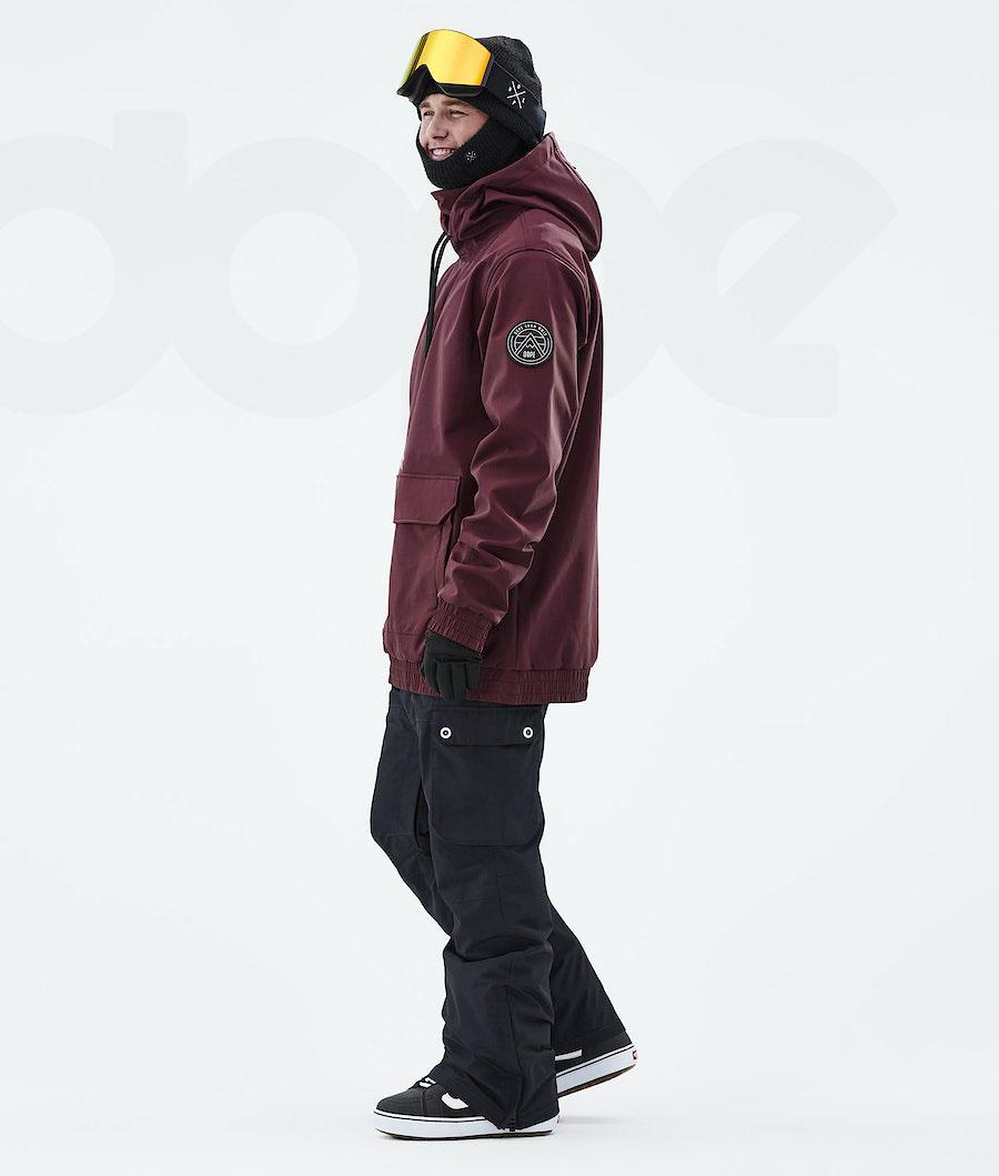 Chaquetas Snowboard Dope Wylie Patch Hombre Burdeos | ESZG2831