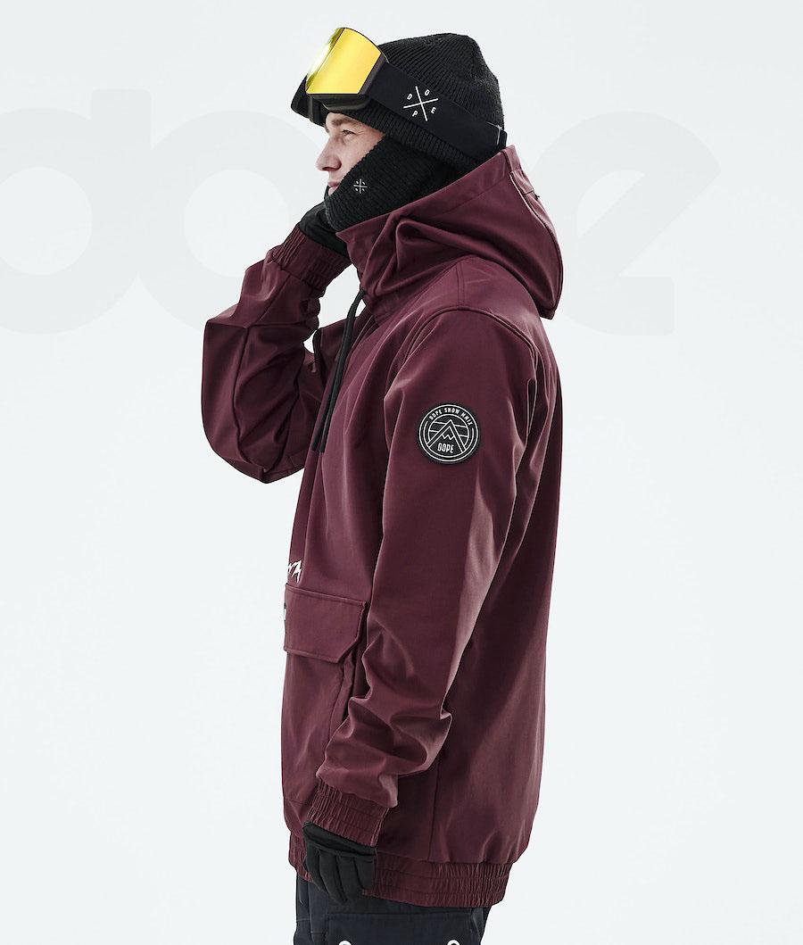 Chaquetas Snowboard Dope Wylie Patch Hombre Burdeos | ESZG2831