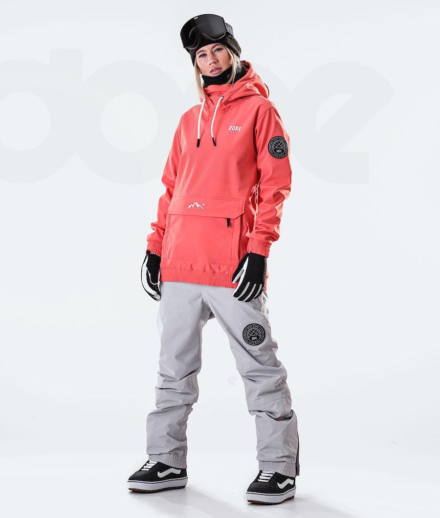 Chaquetas Snowboard Dope Wylie W 10k Capital Mujer Rojas | ESGL3509