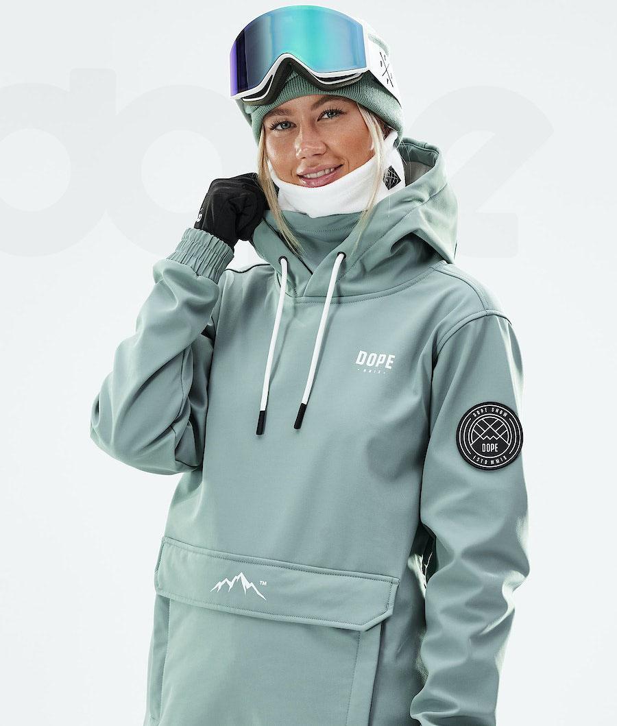 Chaquetas Snowboard Dope Wylie W Capital Mujer Verde | ESFM3510