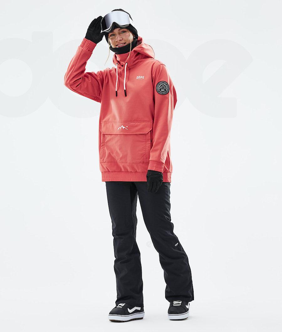 Chaquetas Snowboard Dope Wylie W Capital Mujer Rojas | ESOR3515