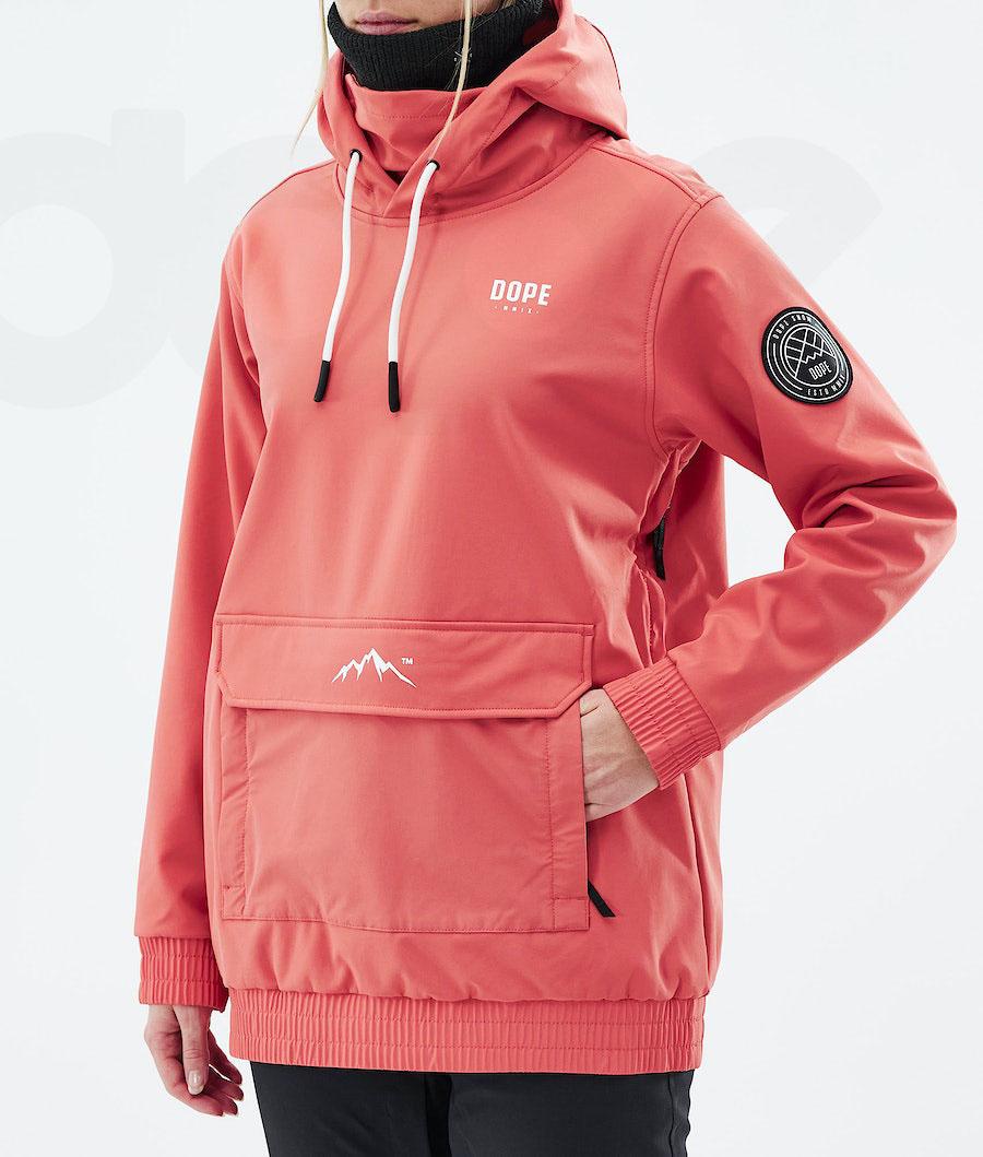 Chaquetas Snowboard Dope Wylie W Capital Mujer Rojas | ESOR3515