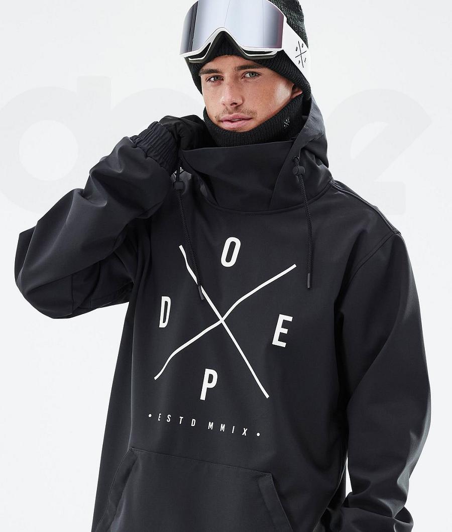 Chaquetas Snowboard Dope Yeti 2X-Up Hombre Negras | ESIS2844