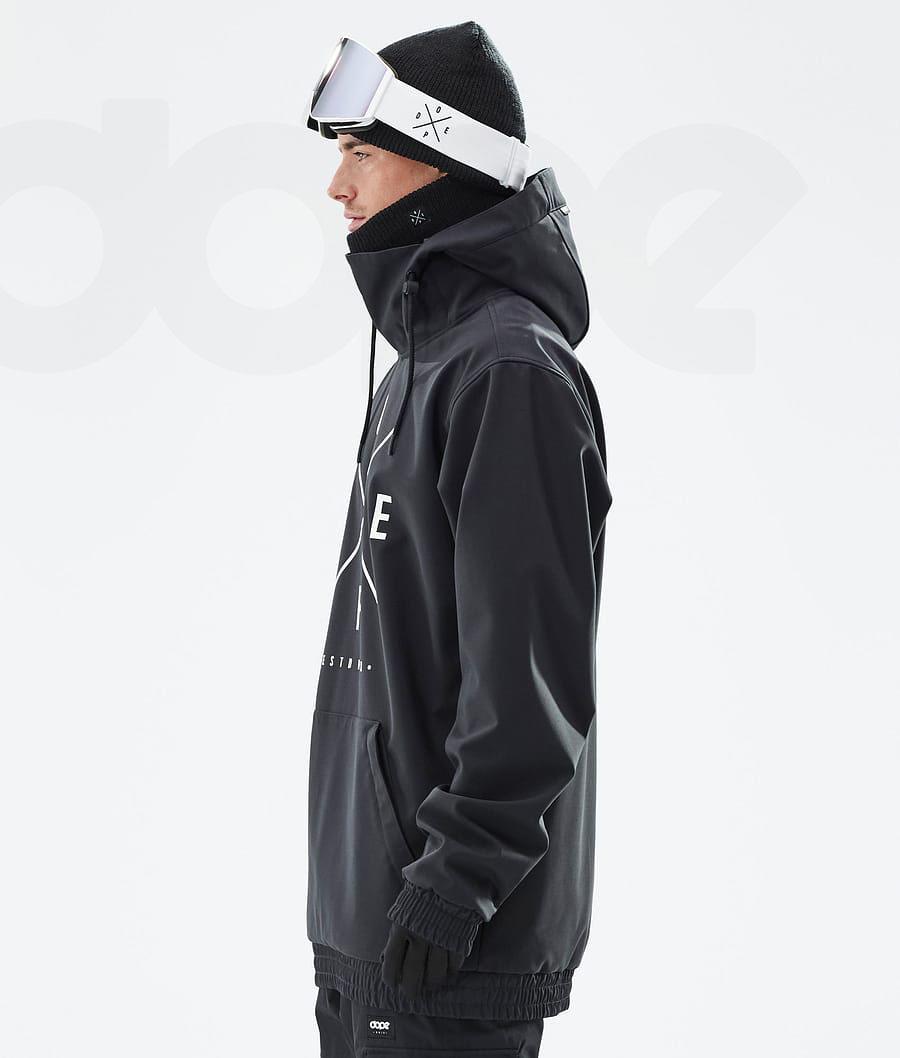 Chaquetas Snowboard Dope Yeti 2X-Up Hombre Negras | ESIS2844