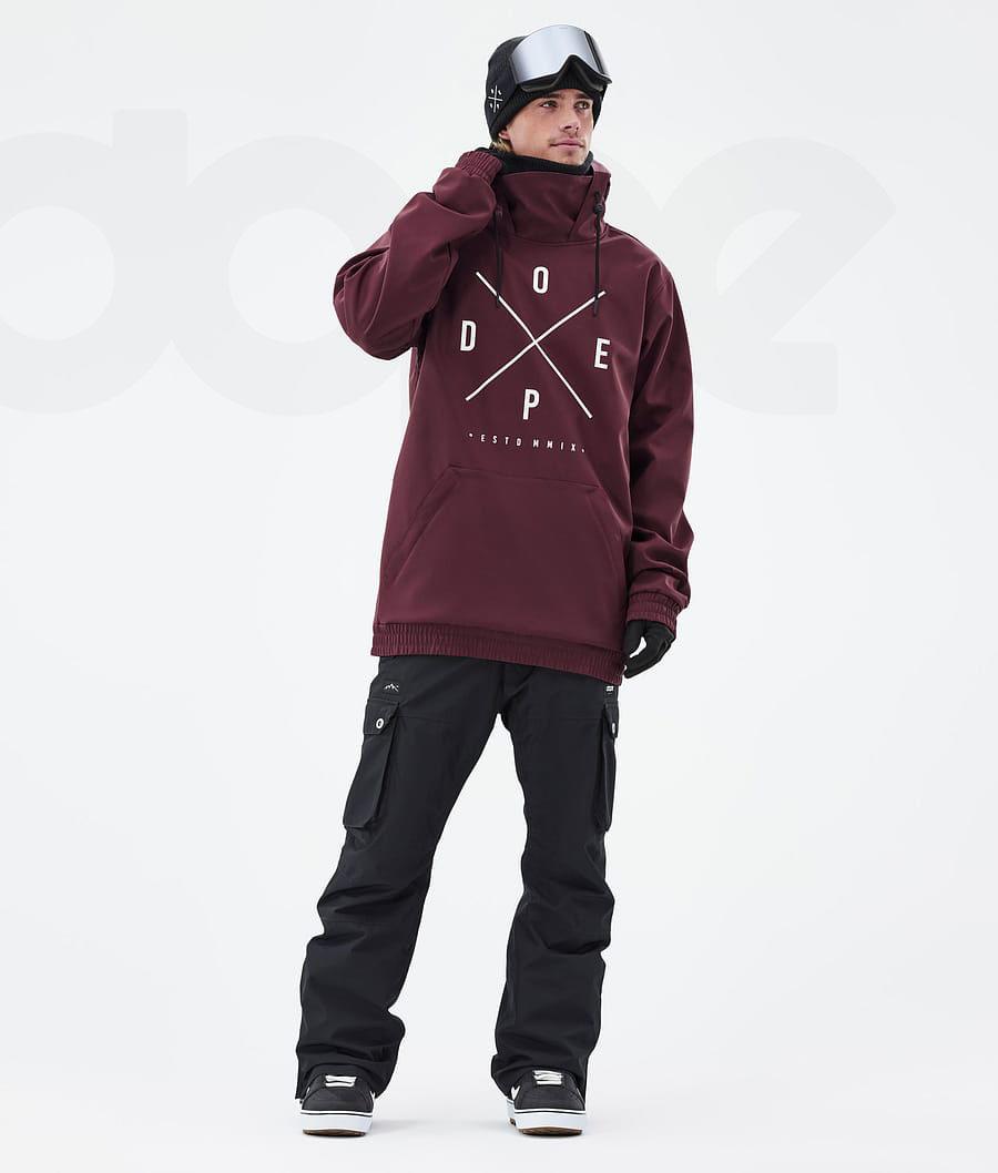 Chaquetas Snowboard Dope Yeti 2X-Up Hombre Burdeos | ESRW2848