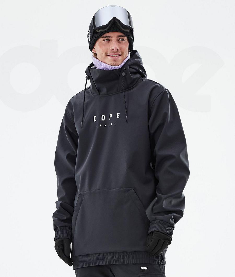 Chaquetas Snowboard Dope Yeti Peak Hombre Negras | ESQZ2851