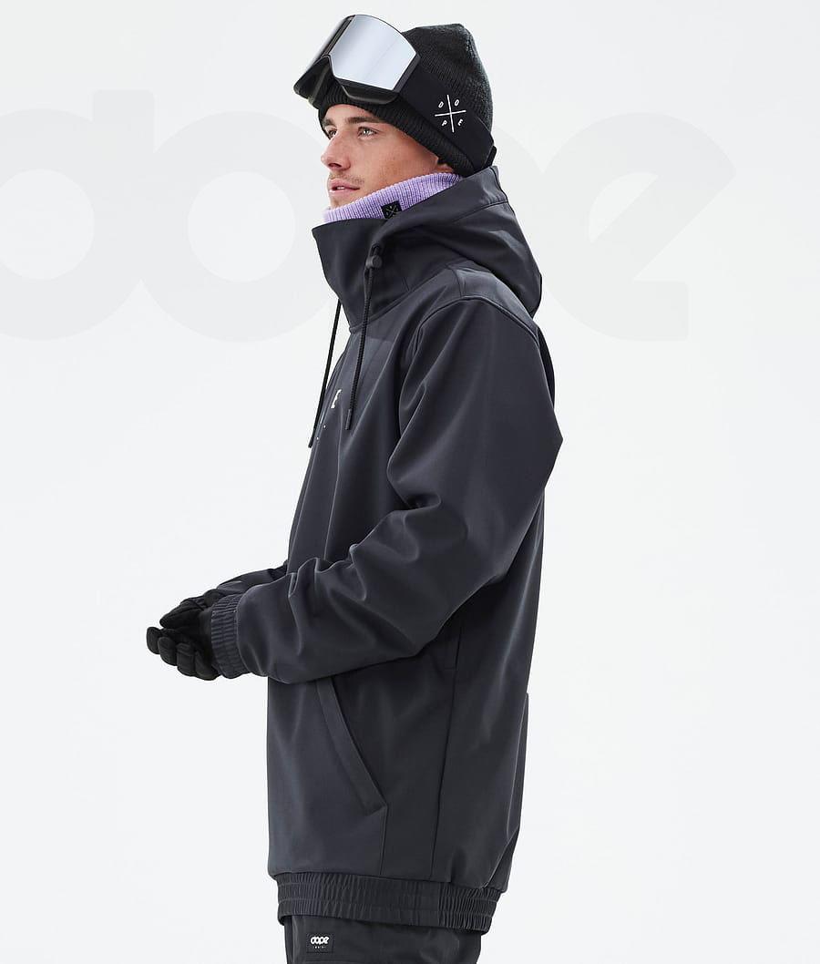 Chaquetas Snowboard Dope Yeti Peak Hombre Negras | ESQZ2851