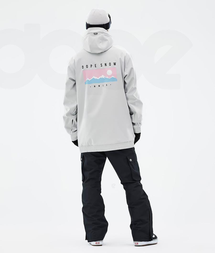 Chaquetas Snowboard Dope Yeti Range Hombre Blancas | ESHK2854