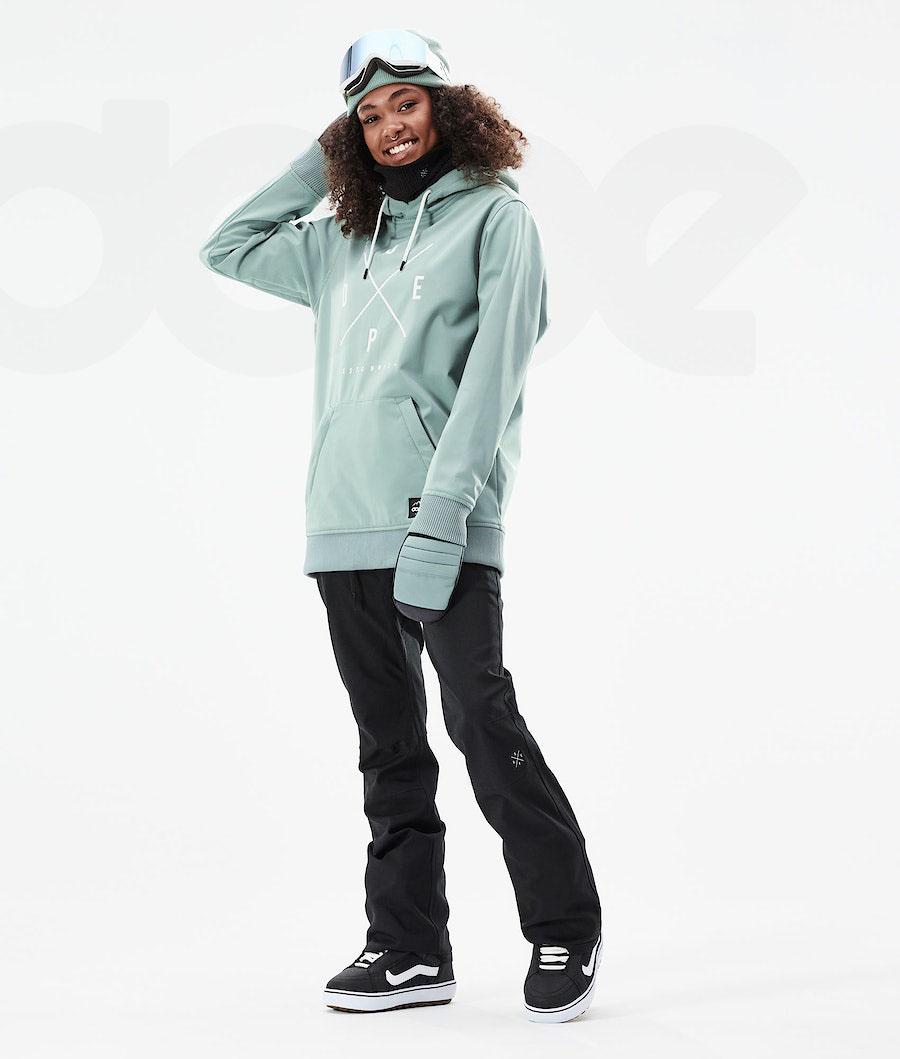 Chaquetas Snowboard Dope Yeti W 10k Mujer Verde | ESMA3524