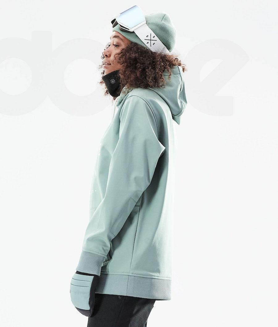 Chaquetas Snowboard Dope Yeti W 10k Mujer Verde | ESMA3524