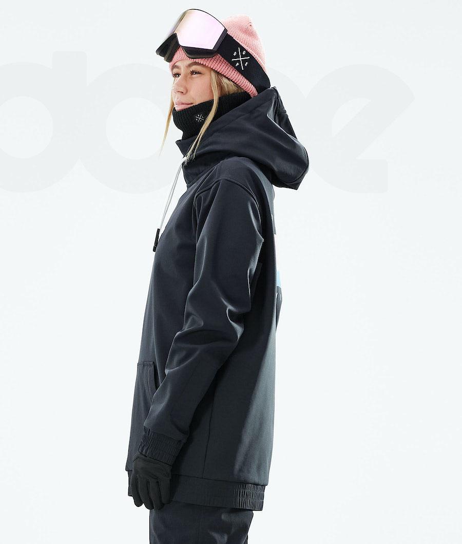 Chaquetas Snowboard Dope Yeti W 2021 Range Mujer Negras | ESSO3530