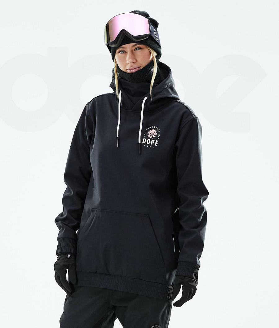 Chaquetas Snowboard Dope Yeti W 2021 Rose Mujer Negras | ESGL3534