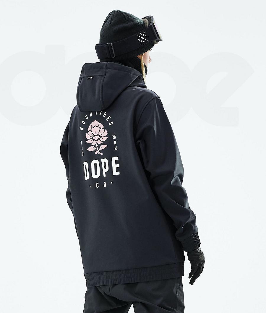 Chaquetas Snowboard Dope Yeti W 2021 Rose Mujer Negras | ESGL3534