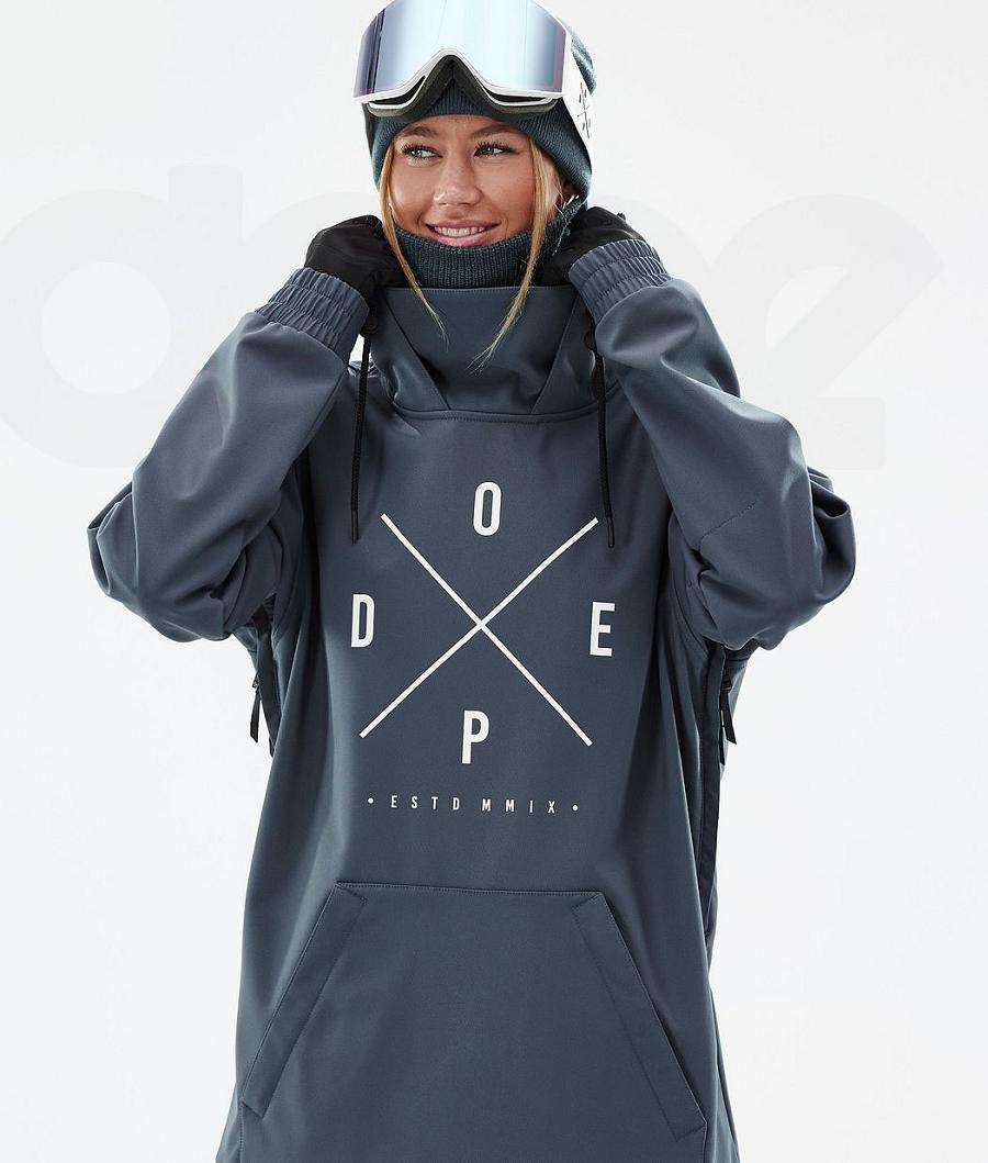 Chaquetas Snowboard Dope Yeti W 2X-Up Mujer Azules | ESAP3538