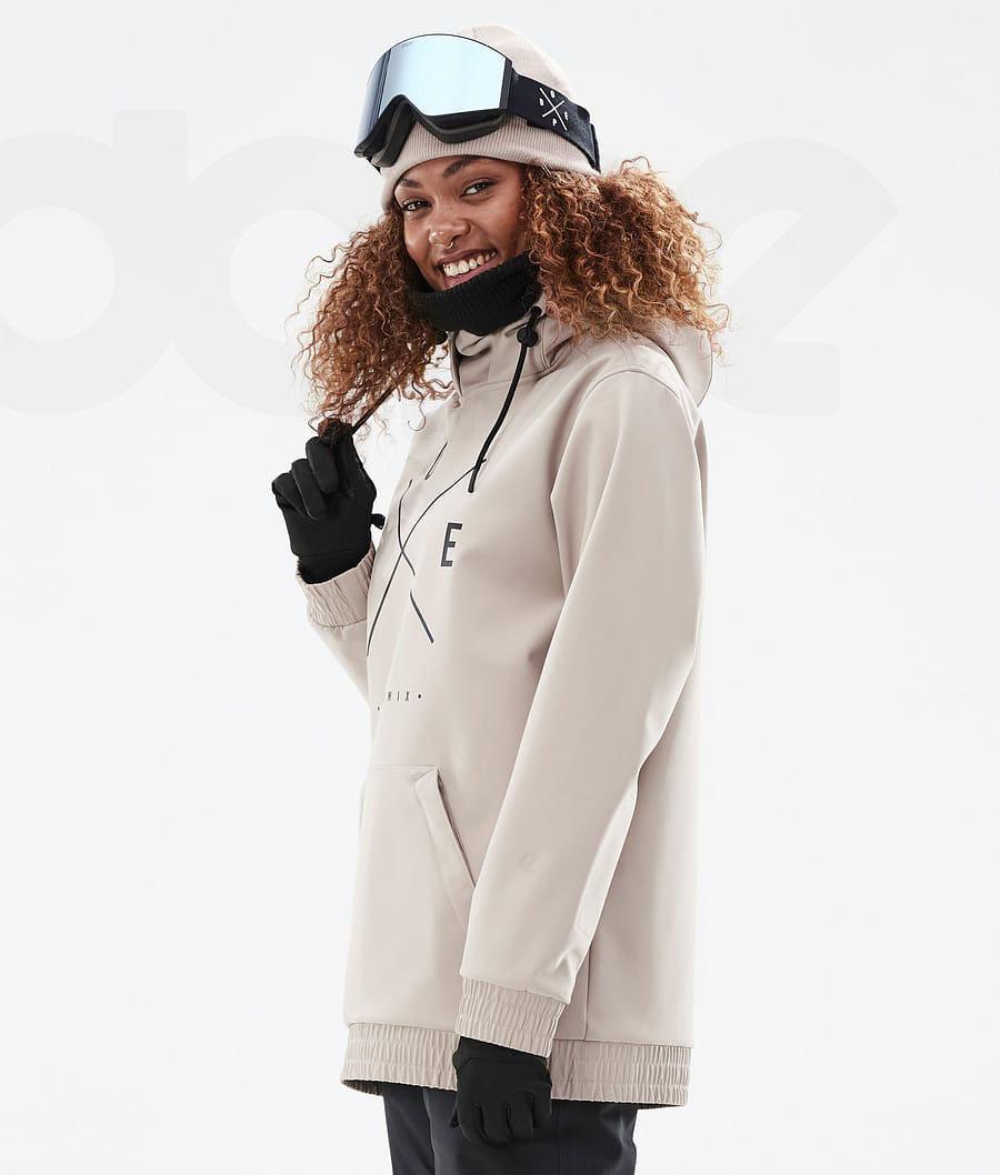 Chaquetas Snowboard Dope Yeti W 2X-Up Mujer Marrones | ESDN3536