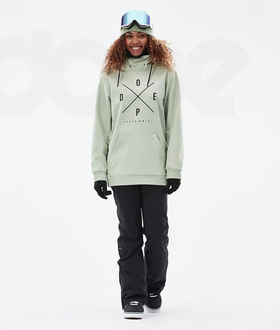 Chaquetas Snowboard Dope Yeti W 2X-Up Mujer Verde | ESSO3537