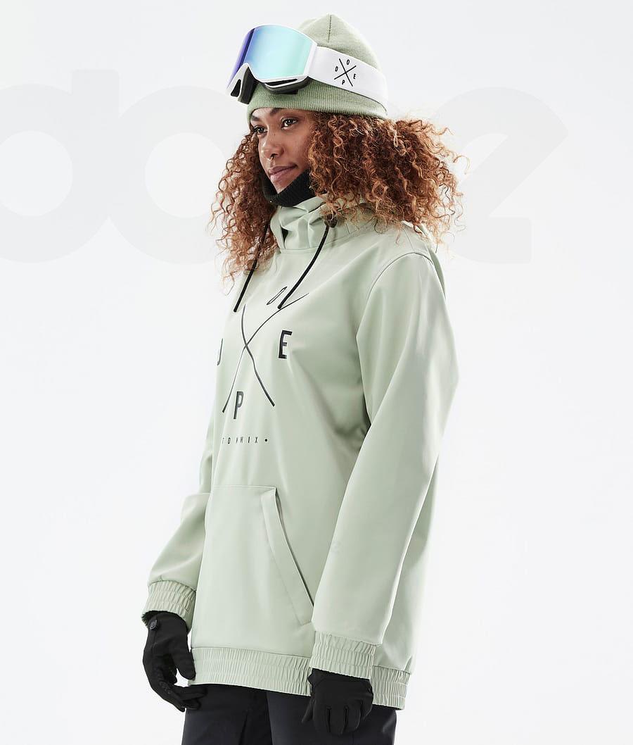 Chaquetas Snowboard Dope Yeti W 2X-Up Mujer Verde | ESSO3537