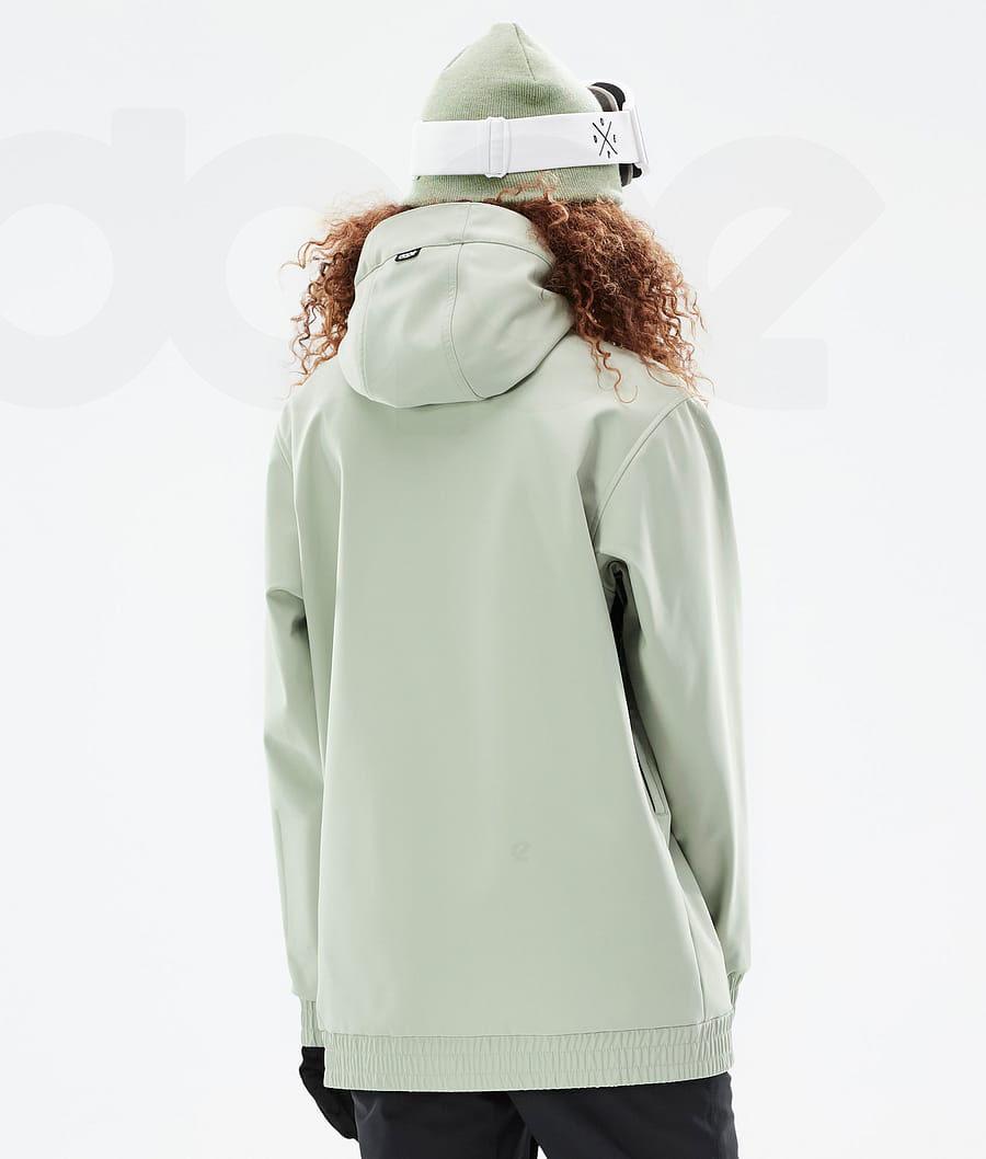 Chaquetas Snowboard Dope Yeti W 2X-Up Mujer Verde | ESSO3537