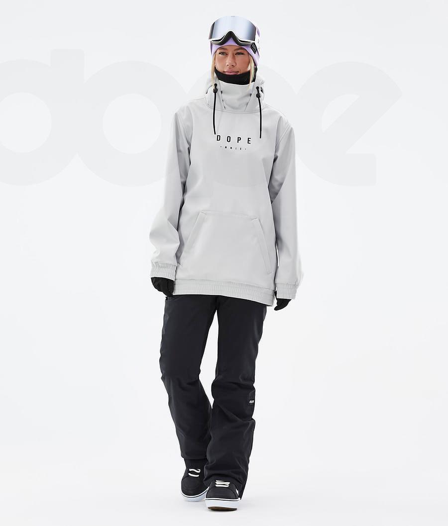 Chaquetas Snowboard Dope Yeti W Peak Mujer Plateadas | ESYU3543