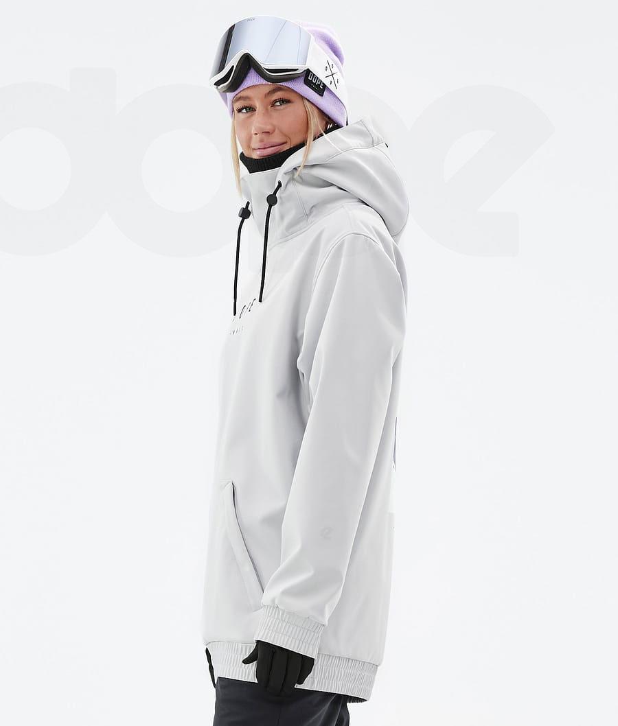 Chaquetas Snowboard Dope Yeti W Peak Mujer Plateadas | ESYU3543