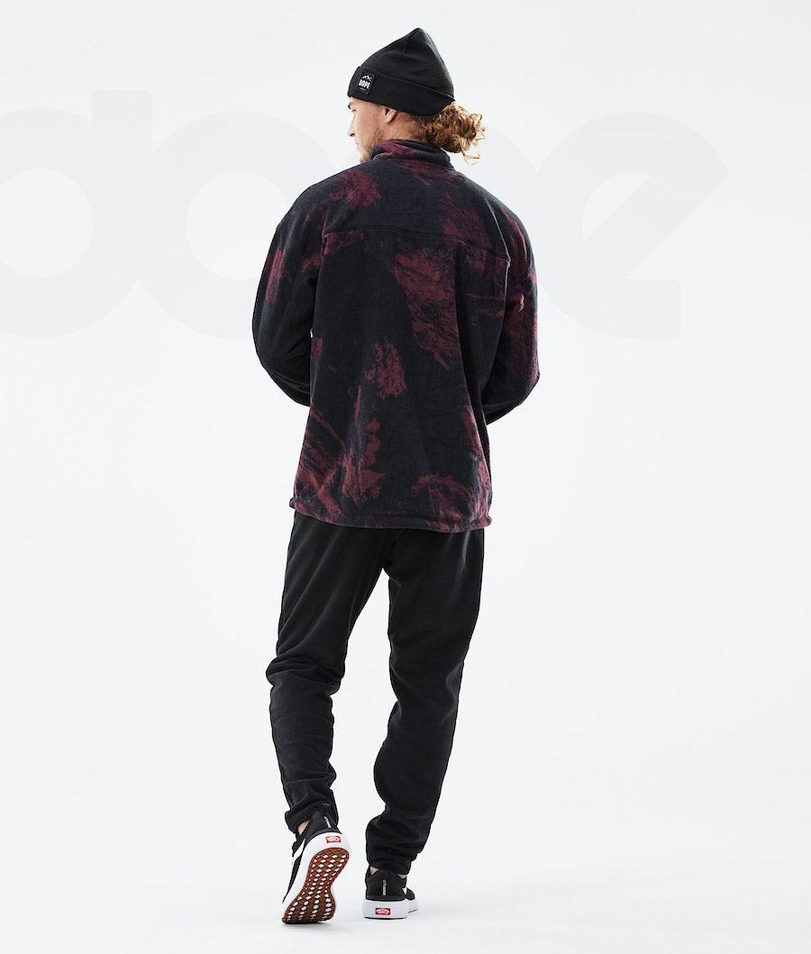 Fleece Dope Comfy 2021 Paint Hombre Burdeos | ESYU3032