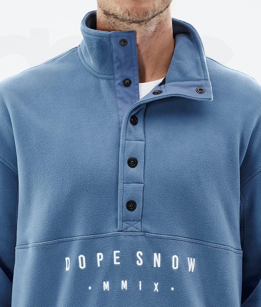 Fleece Dope Comfy Hombre Azules Gris | ESOR3029