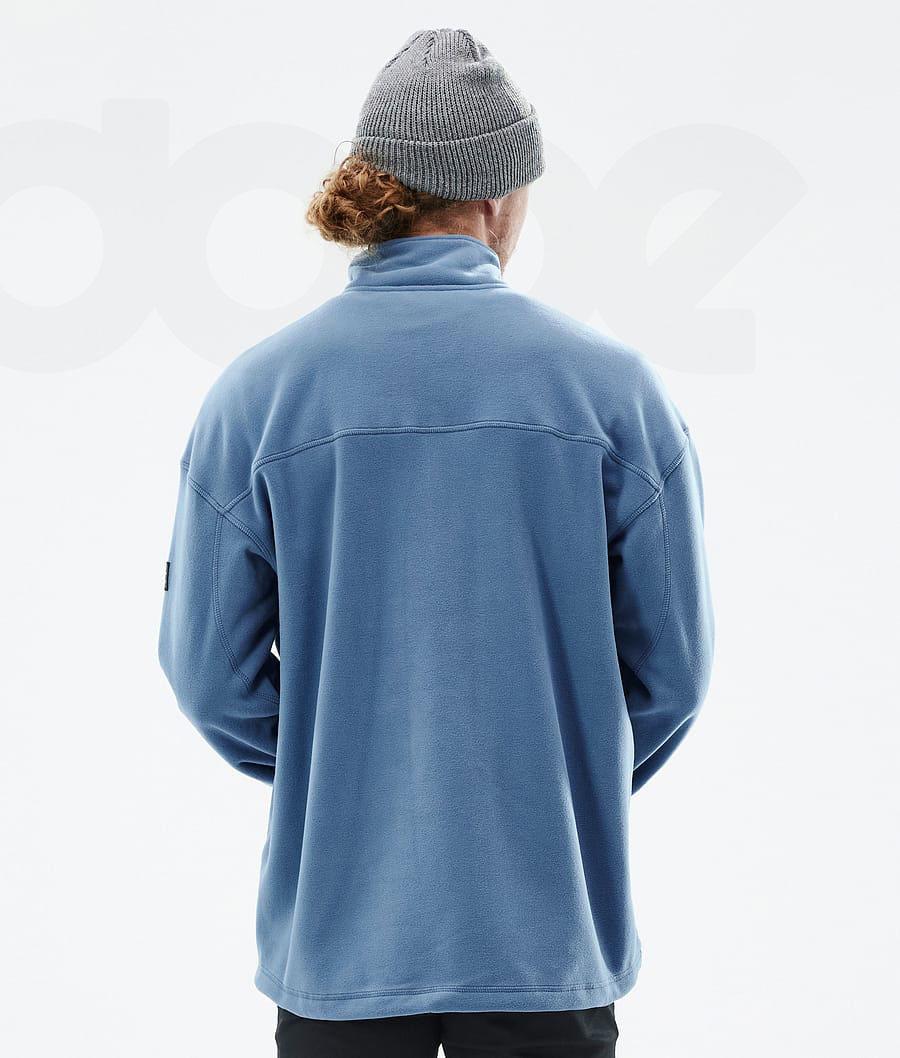 Fleece Dope Comfy Hombre Azules Gris | ESOR3029