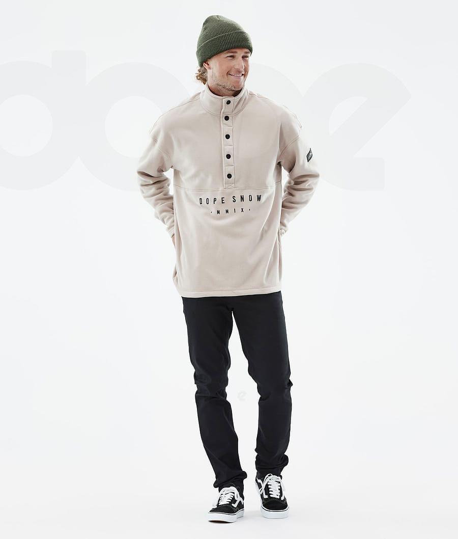 Fleece Dope Comfy Hombre Marrones | ESSO3026