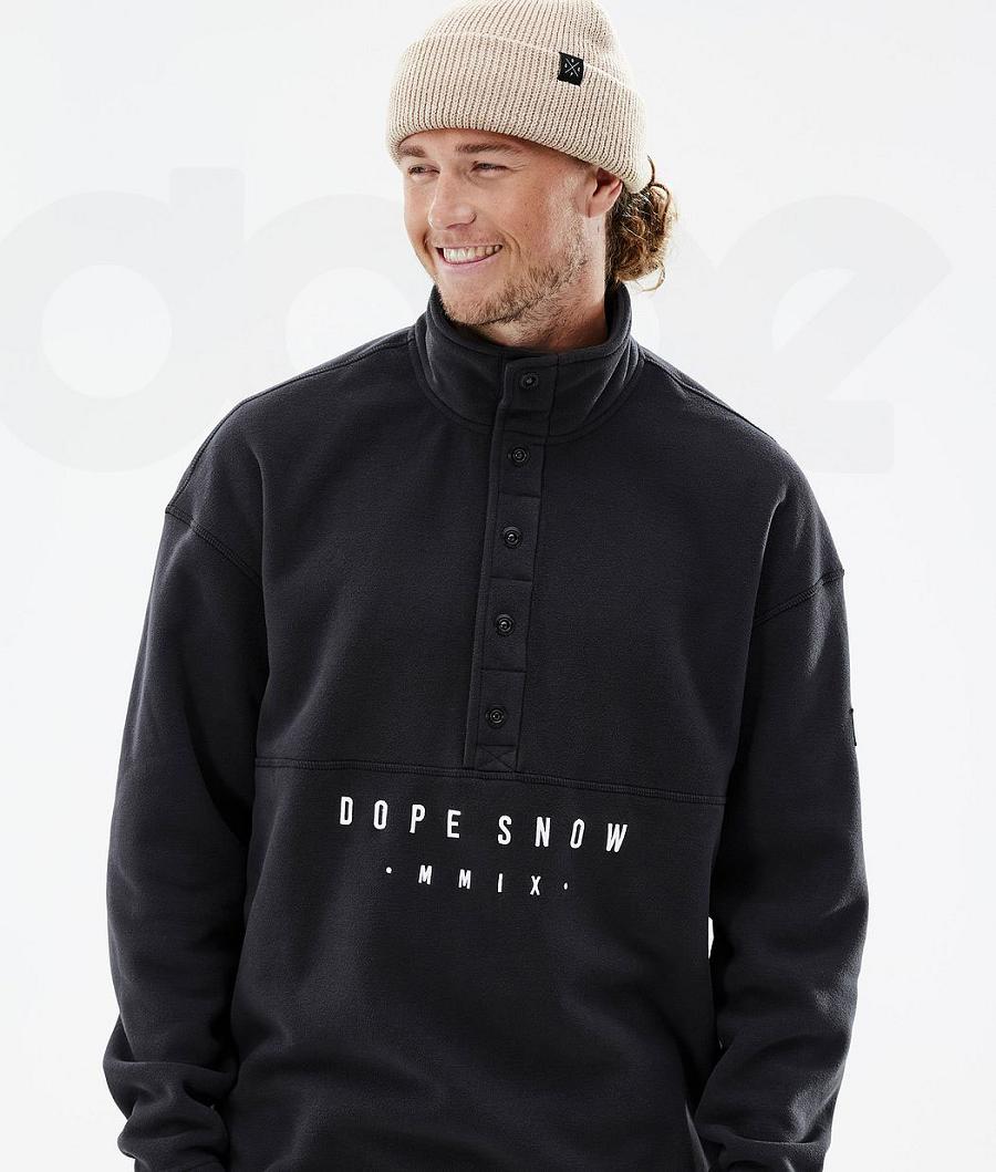 Fleece Dope Comfy Hombre Negras | ESPQ3028