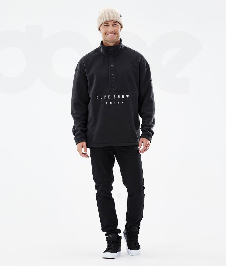 Fleece Dope Comfy Hombre Negras | ESPQ3028