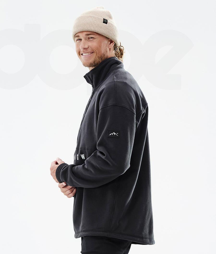 Fleece Dope Comfy Hombre Negras | ESPQ3028