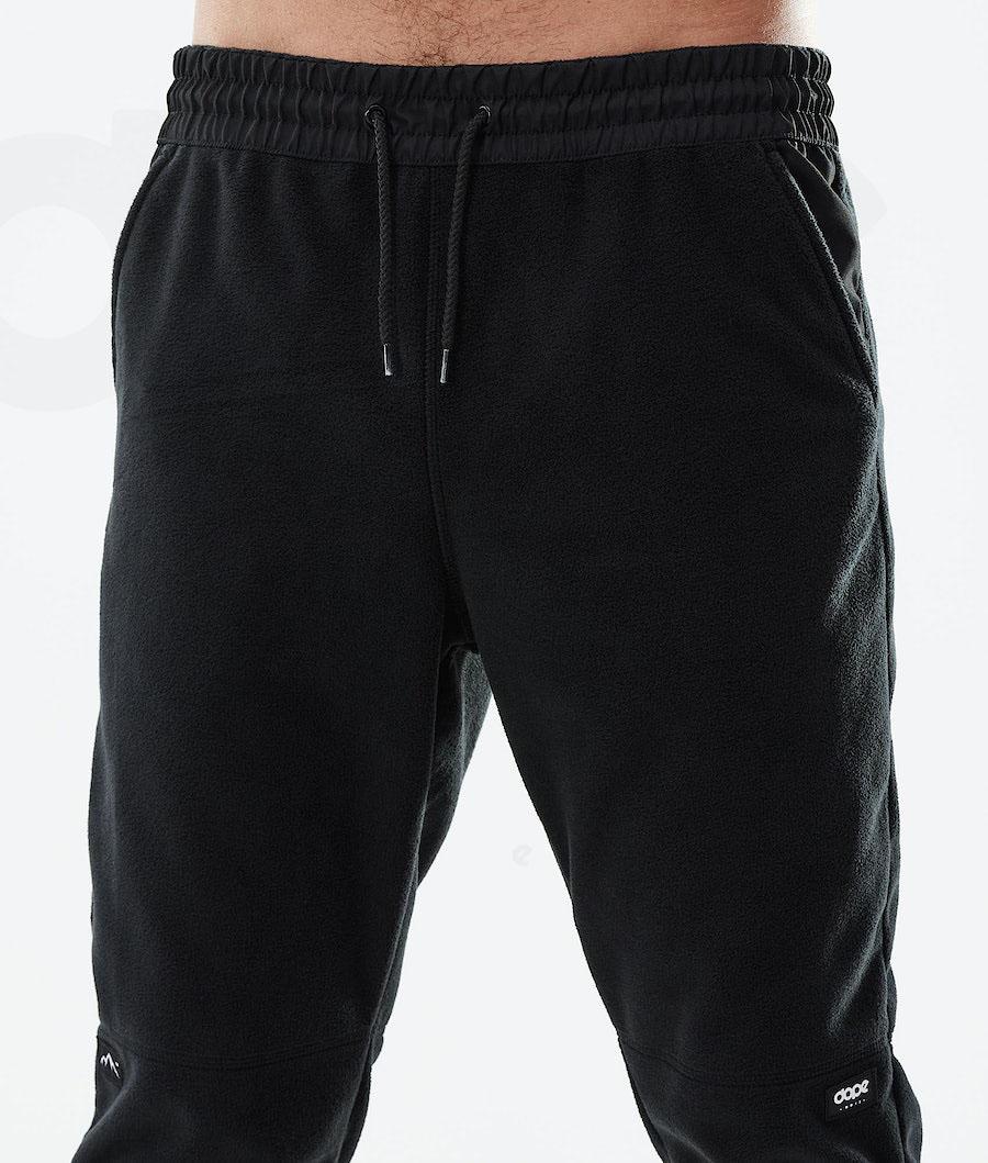 Fleece Dope Comfy Pants Hombre Negras | ESAP3027