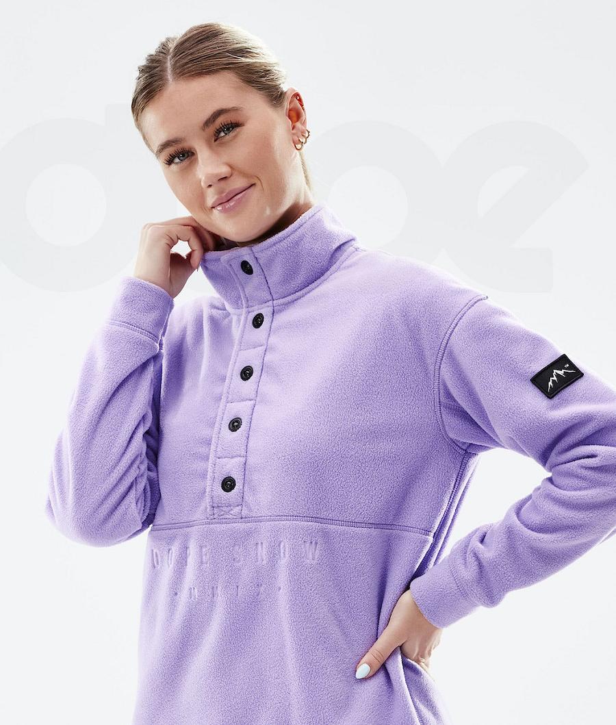 Fleece Dope Comfy W 2021 Mujer Moradas | ESQZ3860