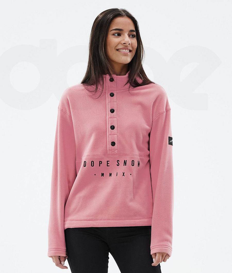 Fleece Dope Comfy W Mujer Rosas | ESYU3855