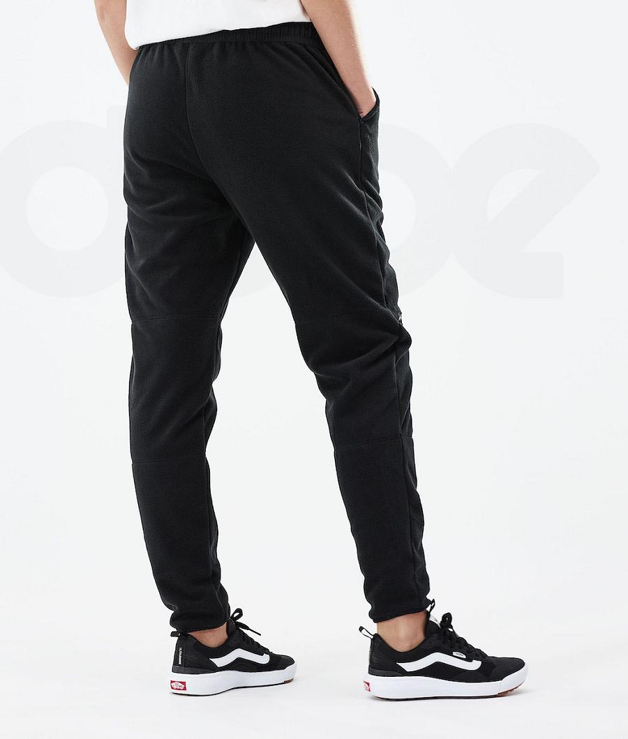 Fleece Dope Comfy W Pants Mujer Negras | ESTV3856