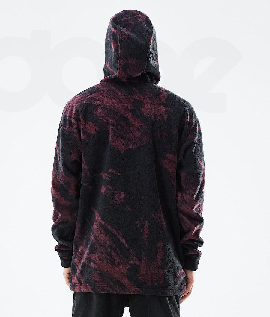 Fleece Dope Cozy II 2021 Paint Hombre Burdeos | ESCE3042