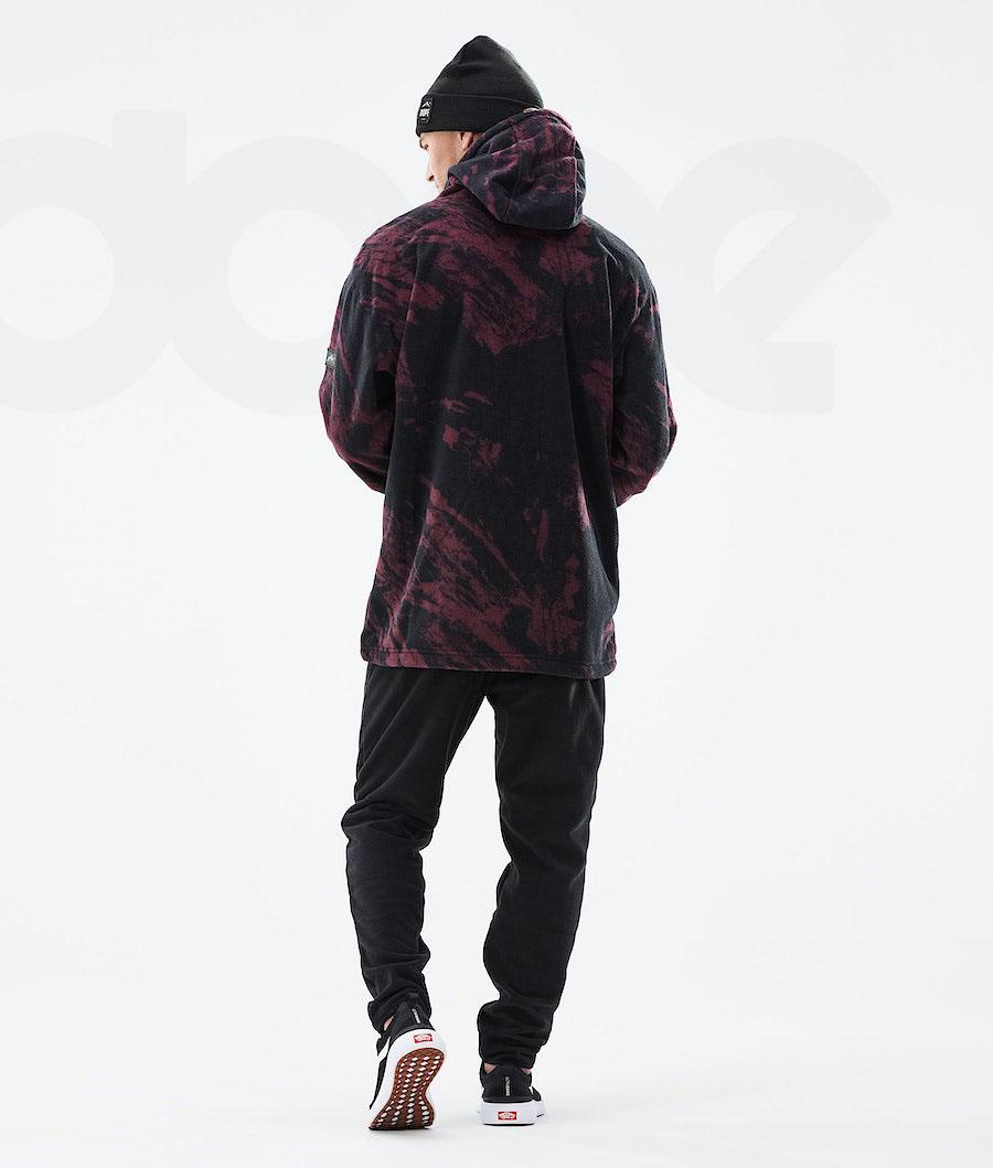 Fleece Dope Cozy II 2021 Paint Hombre Burdeos | ESCE3042