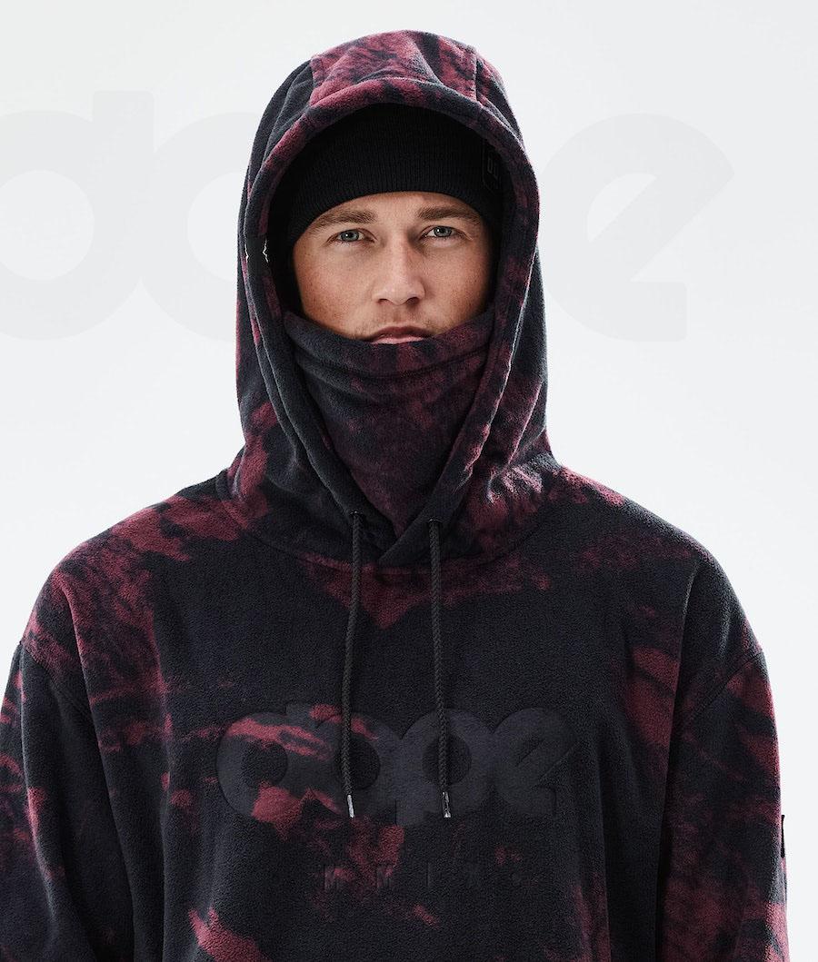 Fleece Dope Cozy II 2021 Paint Hombre Burdeos | ESCE3042