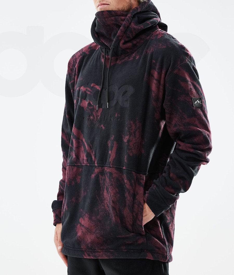 Fleece Dope Cozy II 2021 Paint Hombre Burdeos | ESCE3042