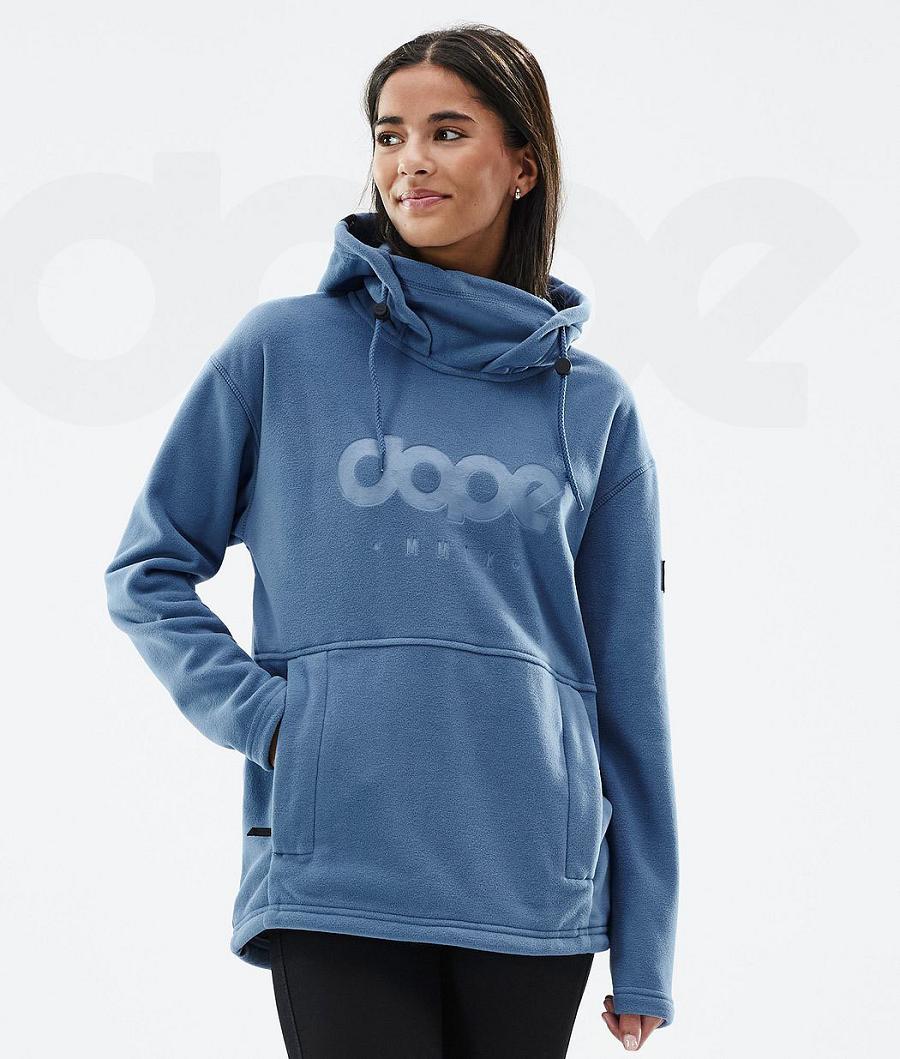 Fleece Dope Cozy II W Mujer Azules Gris | ESLH3868