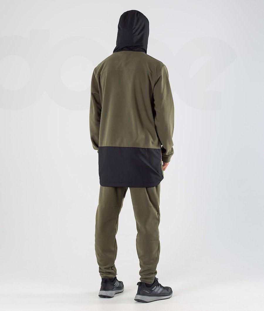 Fleece Dope Loyd Hombre Negras Verde Oliva Verde | ESLH3045