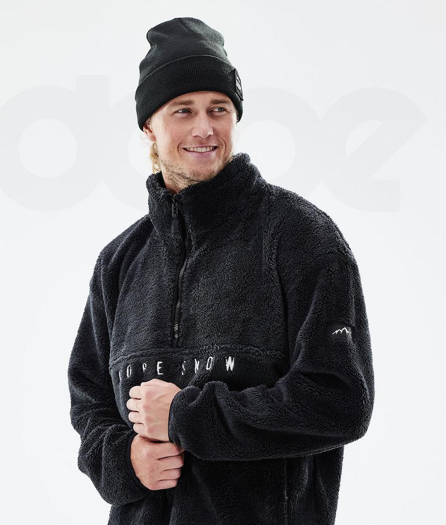 Fleece Dope Pile 2021 Hombre Negras | ESIS3057