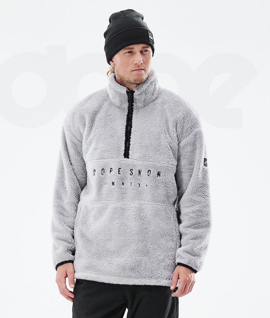 Fleece Dope Pile 2021 Hombre Plateadas | ESPQ3055