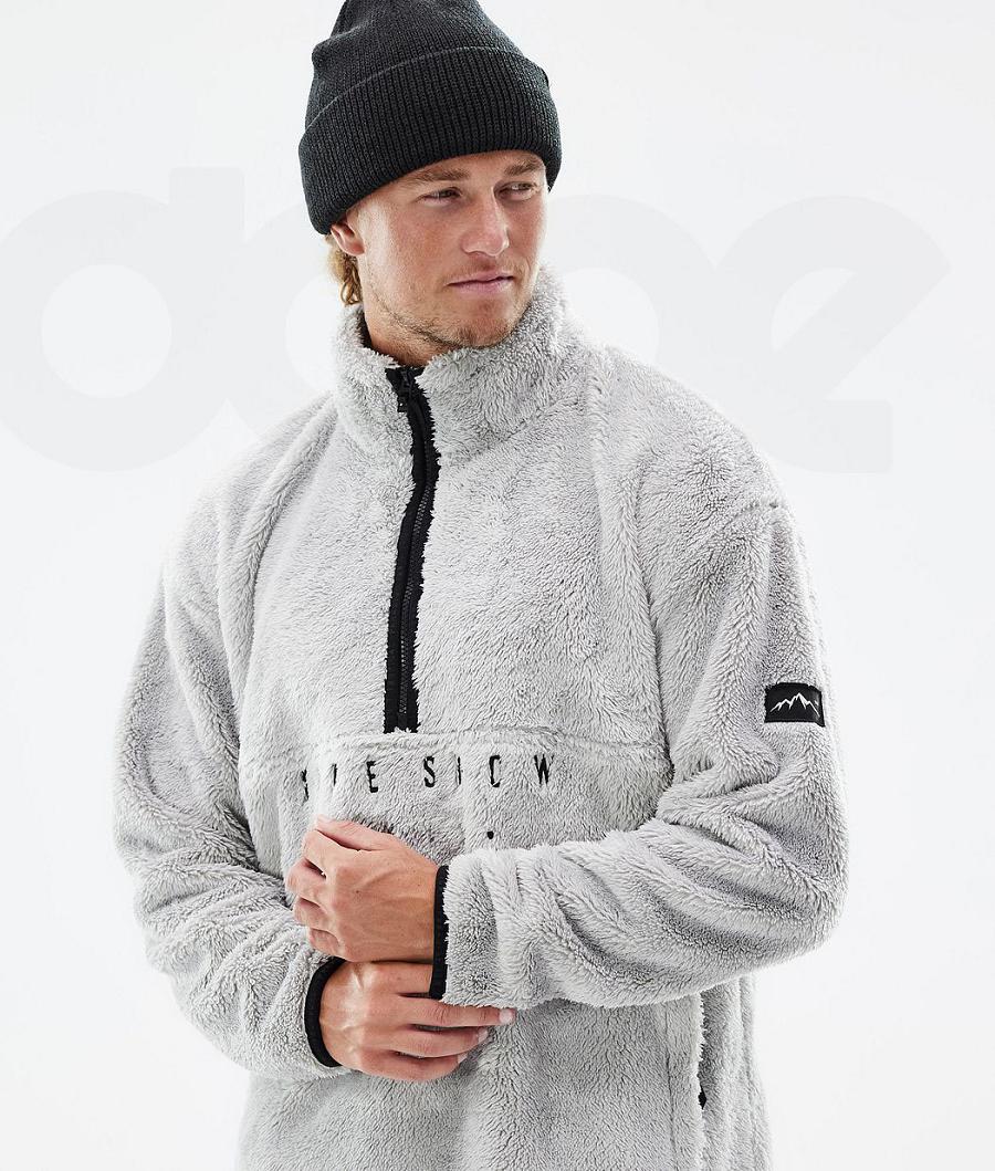 Fleece Dope Pile Hombre Gris | ESSO3053