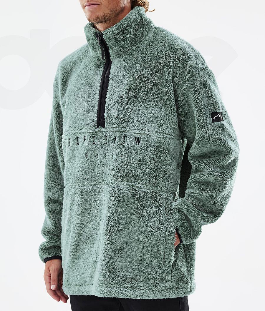 Fleece Dope Pile Hombre Verde | ESDN3052