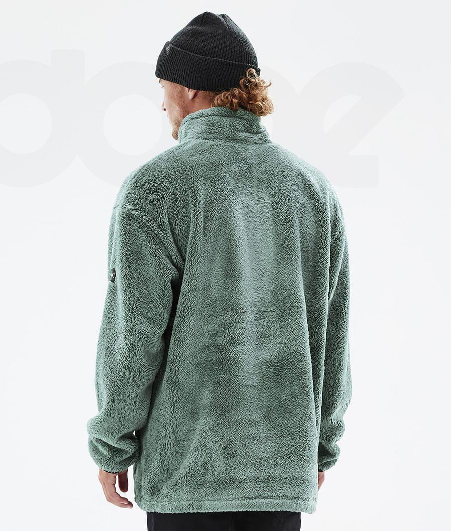 Fleece Dope Pile Hombre Verde | ESDN3052