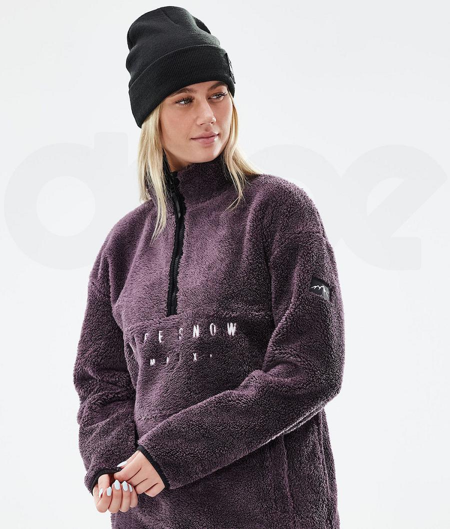 Fleece Dope Pile W 2021 Mujer Moradas | ESTV3883