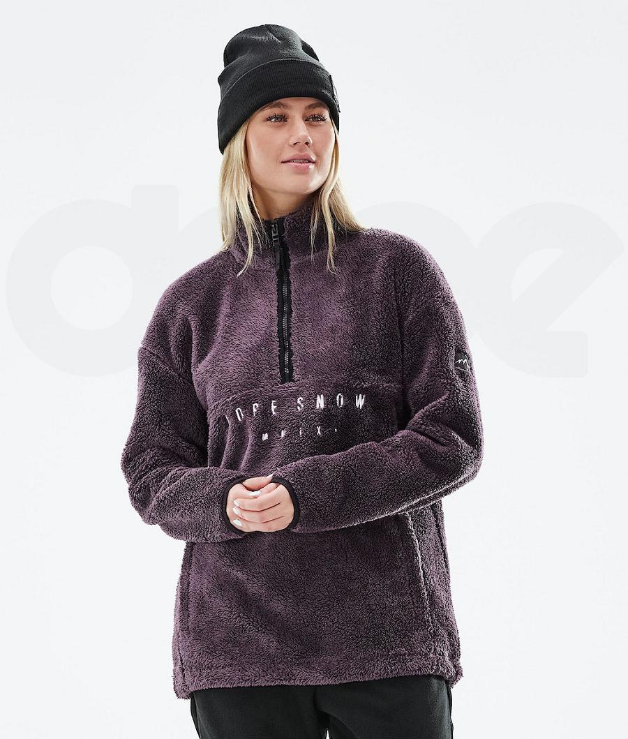 Fleece Dope Pile W 2021 Mujer Moradas | ESTV3883